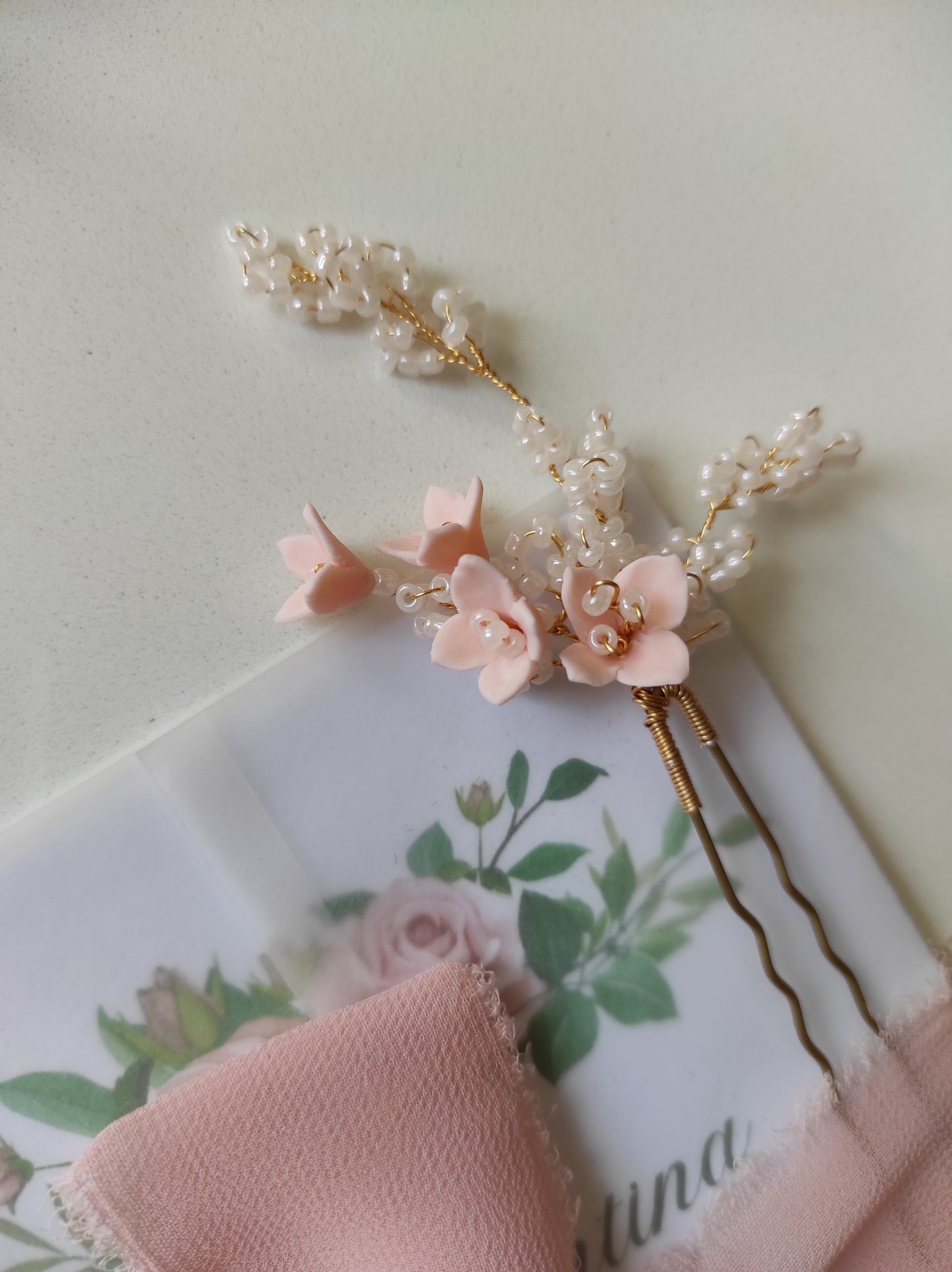 EDITH - bridal hair pins | Bridesmaids hair pins | Wedding accessories | Hair pieces | Maid of honour gift